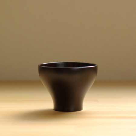奥の麻衣子 茶筒（小・黒1） 画像